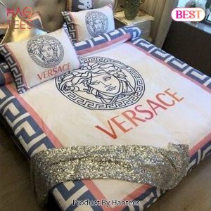 [SALE] Versace New Fashion Logo Luxury Brand Bedding Set Home Decor