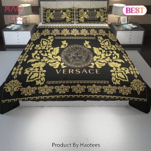 [SALE] Versace New Luxury Brand Bedding Set Bedspread Duvet Cover Set Home Decor