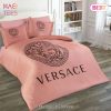 [SALE] Versace Pinky Luxury Brand High-End Bedding Set Home Decor