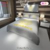 [SALE] Versace White Golden Logo Luxury Brand Bedding Set Home Decor