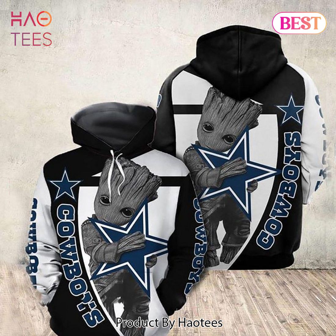 Dallas Cowboys 3D Fleece Hoodie - LIMITED EDITION