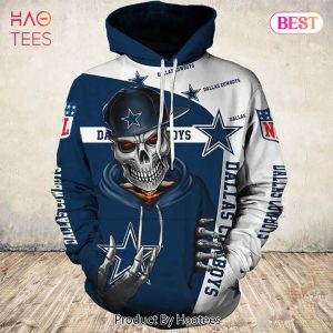 HOT NFL Dallas Cowboys Skull 3D Hoodie Gift for Men and Women Hot Trend 2023