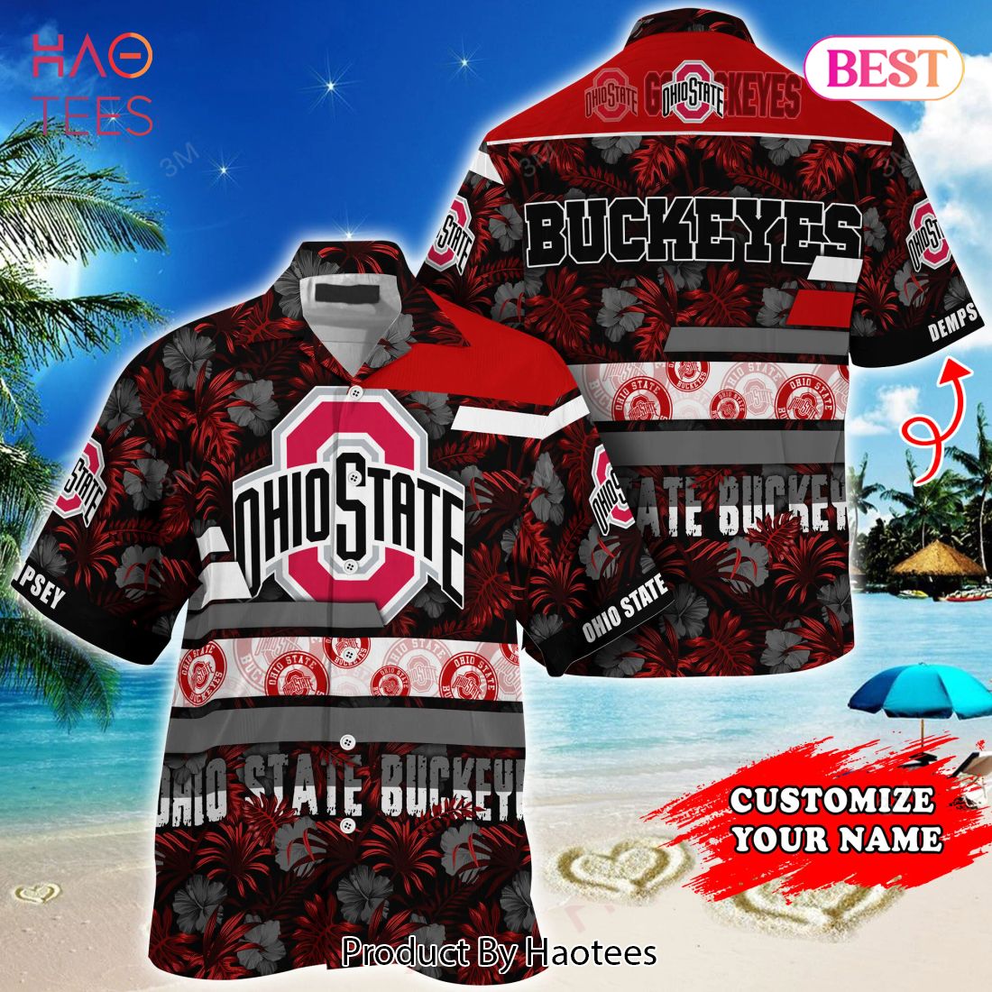 BEST Ohio State Buckeyes Hawaiian Shirt Hot 2023 BEST Ohio State Buckeyes Hawaiian Shirt Hot 2023