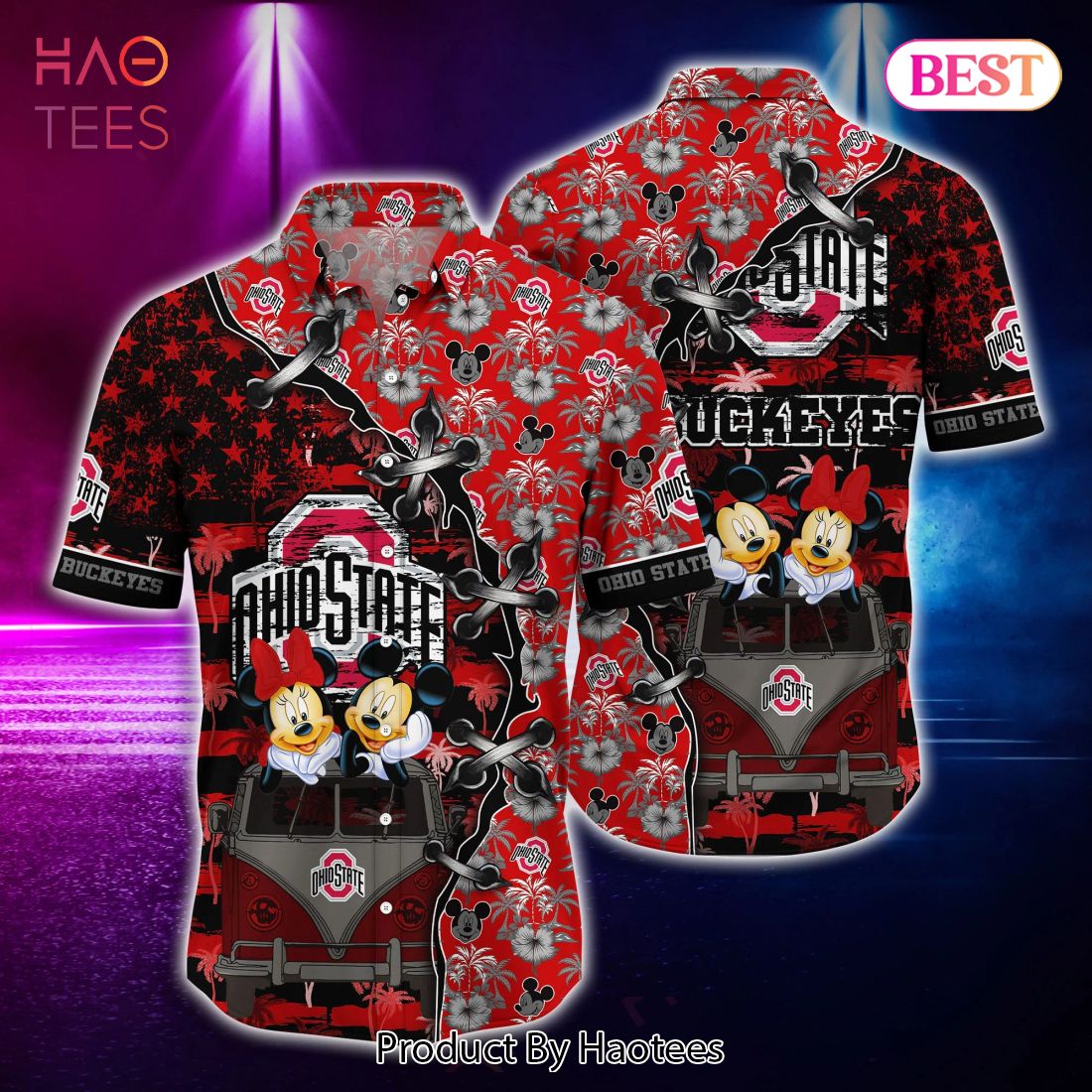 NEW Ohio State Buckeyes Hawaiian Shirt Hot Trend 2023 NEW Ohio State Buckeyes Hawaiian Shirt Hot Trend 2023