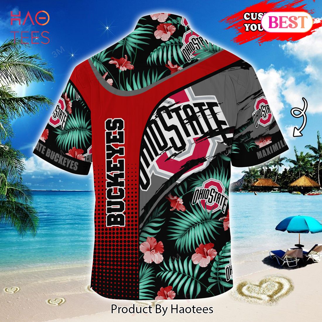 NEW Ohio State Buckeyes Hawaiian Shirt Hot Trend Summer 2023 NEW Ohio State Buckeyes Hawaiian Shirt Hot Trend Summer 2023
