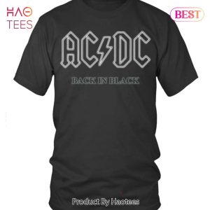 HOT TREND  AC  DC Black In Black Unisex T-Shirt