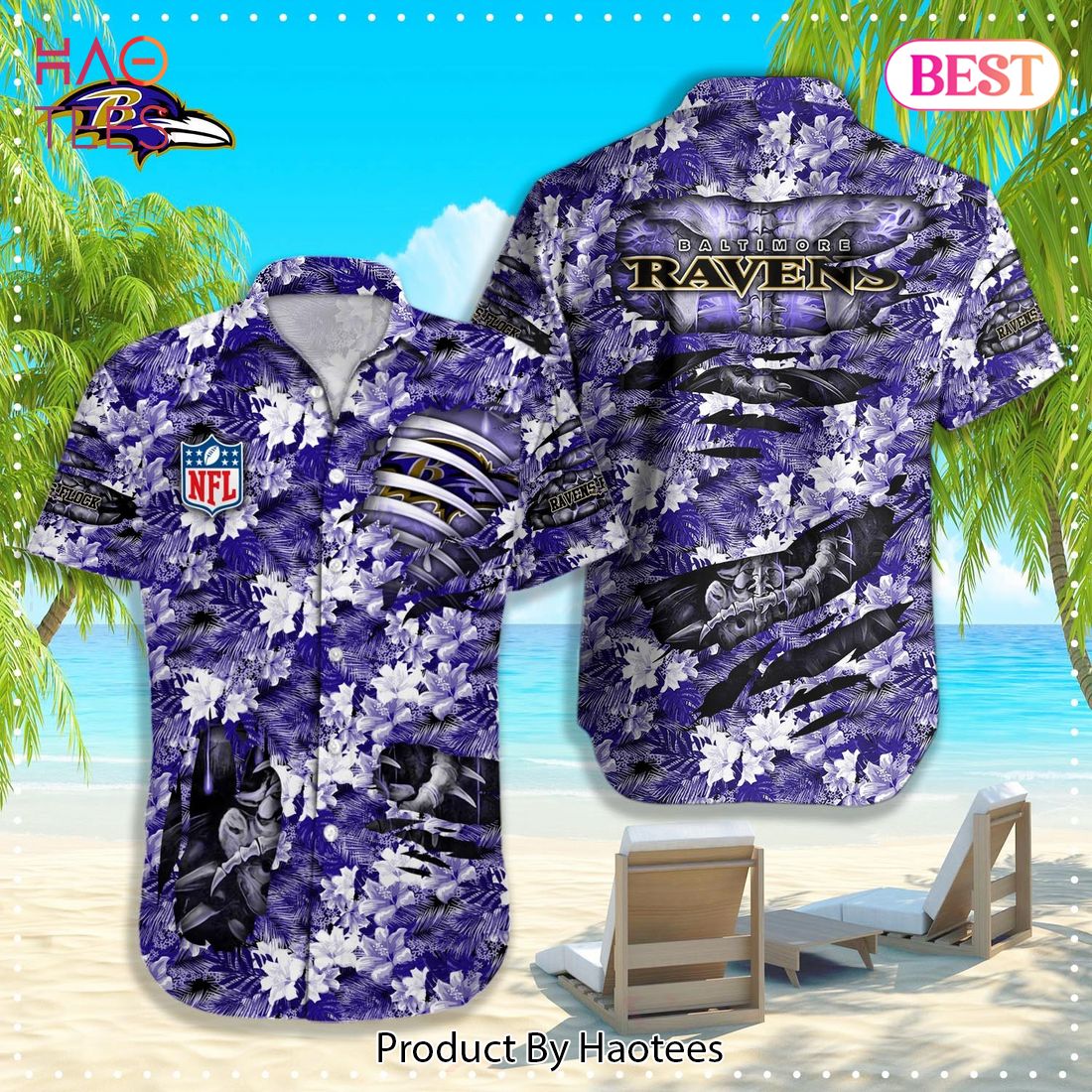 NEW Baltimore Ravens NFL Hawaiian Shirt Hot Trending Summer 2023 NEW Baltimore Ravens NFL Hawaiian Shirt Hot Trending Summer 2023