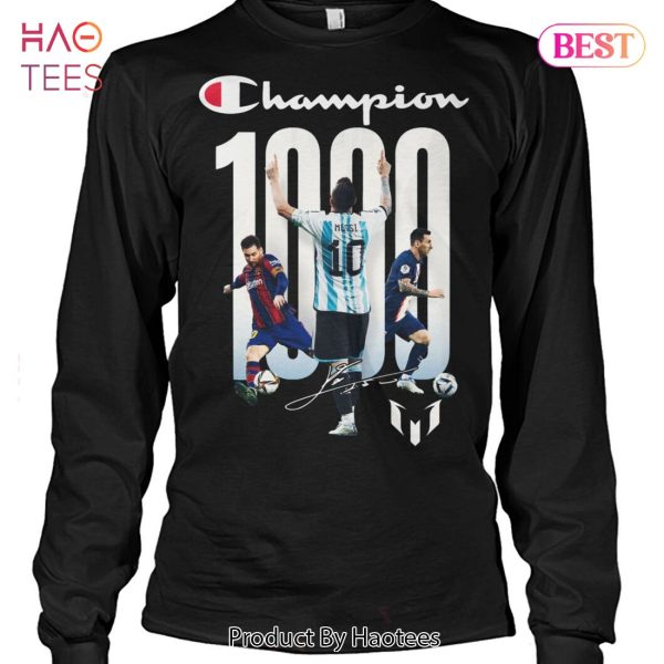 HOT TREND 1000 Champions Lionel Messi Unisex T-Shirt