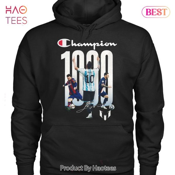 HOT TREND 1000 Champions Lionel Messi Unisex T-Shirt