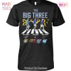 The Big Three Novak Djokovic Rafael Nadal And Roger Federer Unisex T-Shirt