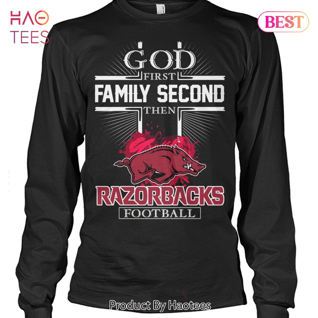 Official God First Family Second Then San Diego State Aztecs Football Shirt