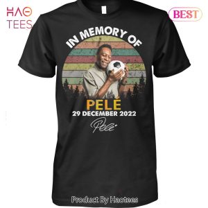 NEW 2023 In Memory Of Pele 29 December 2022 Unisex T-Shirt