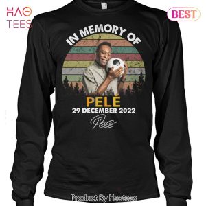 NEW 2023 In Memory Of Pele 29 December 2022 Unisex T-Shirt