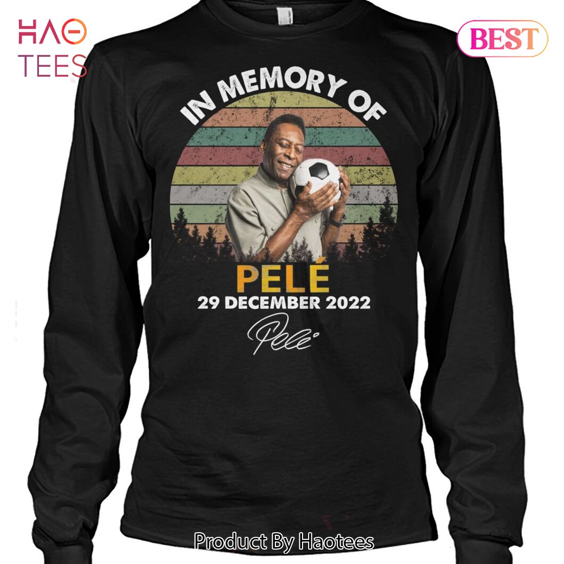 Brazil Football Legend Thank You For The Memories Pele T Shirt