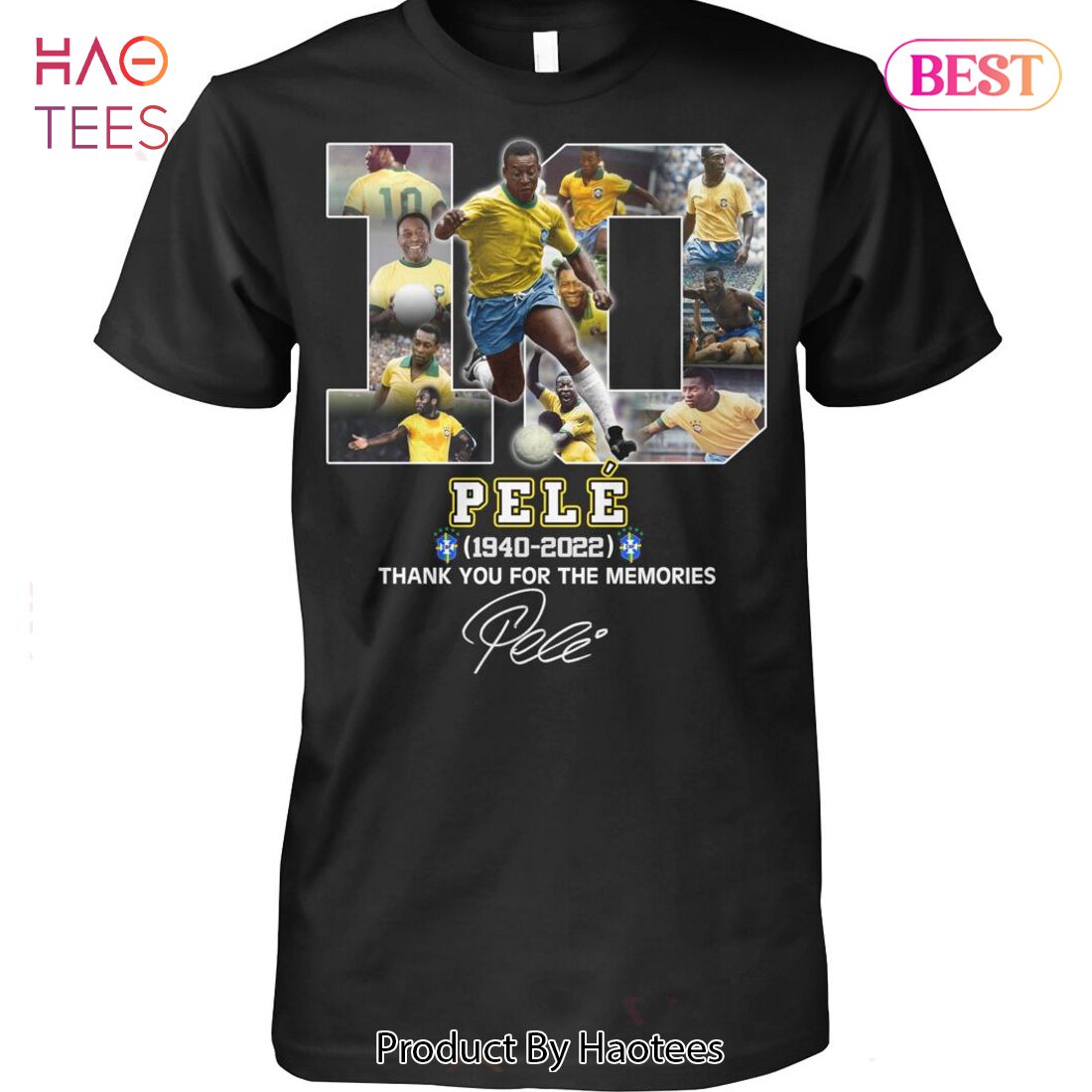 Pel? 1940-2022 Thank You For The Memories 2023 Unisex T-Shirt Pel? 1940-2022 Thank You For The Memories 2023 Unisex T-Shirt