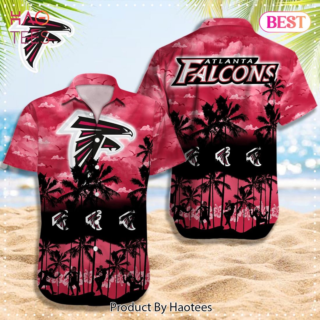 Atlanta Falcons Nfl Hawaiian Shirt Beach Short - Hot Sale 2023