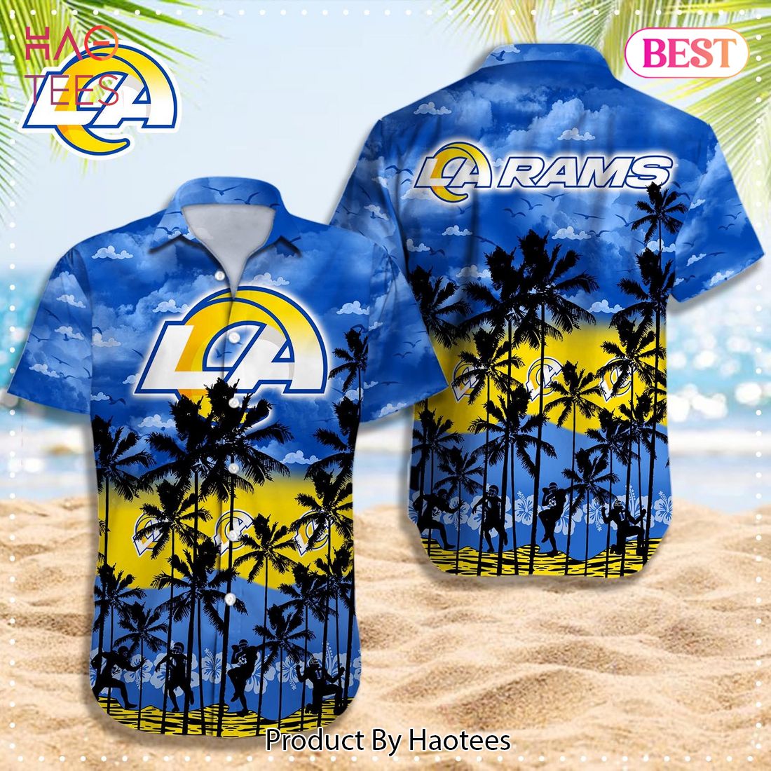 NEW NFL Los Angeles Rams Hawaiian Shirt Best Summer 2023 NEW NFL Los Angeles Rams Hawaiian Shirt Best Summer 2023