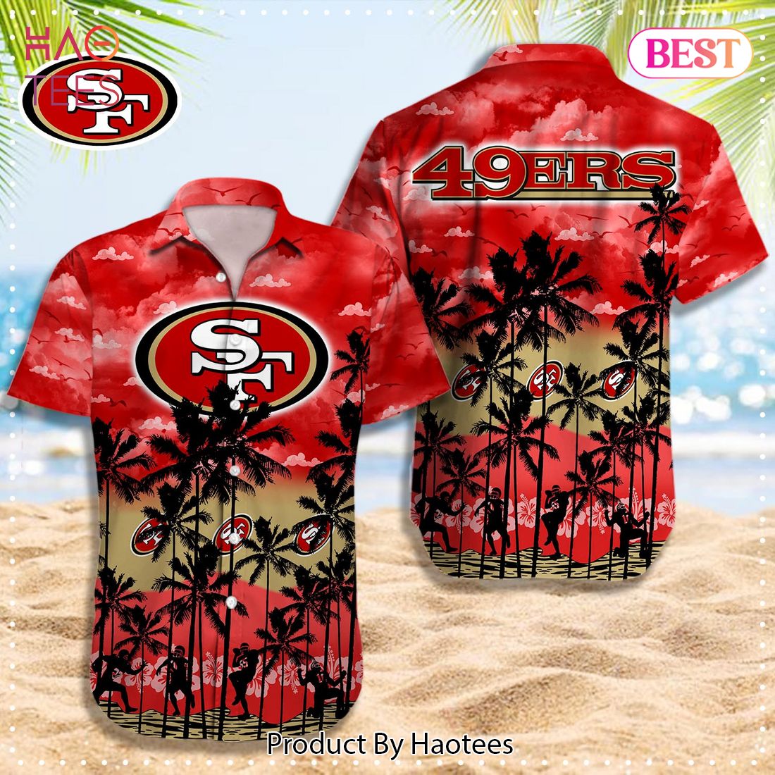 NEW NFL San Francisco 49ers Hawaiian Shirt Summer 2023 NEW NFL San Francisco 49ers Hawaiian Shirt Summer 2023