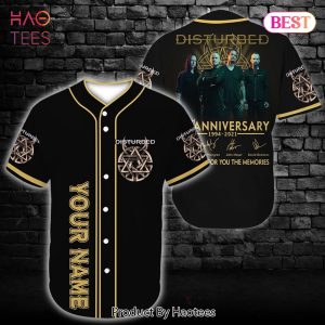 AVAILABLE 27 Years Anniversary Disturbed Baseball Tee Jersey Shirt Unisex Men Women