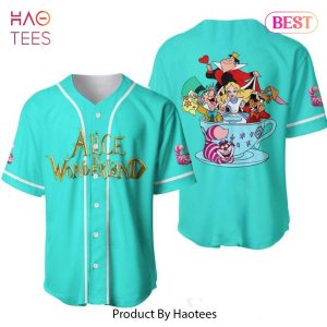 AVAILABLE Alice Wonderland Player Disney Baseball Jersey 222 Gift for lover Jersey TL97