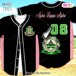 AVAILABLE Alpha Kappa Alpha Baseball Jersey 02