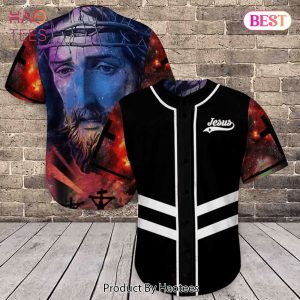 AVAILABLE Amazing Galaxy Jesus Baseball Jersey