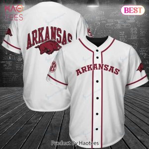 AVAILABLE Arkansas Razorbacks Baseball Jersey 246