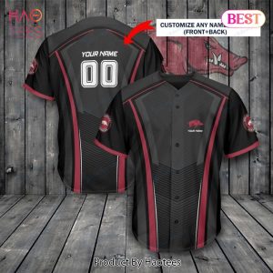 AVAILABLE Arkansas Razorbacks Baseball Jersey 358