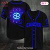 AVAILABLE Awesome Aries Zodiac Black Blue Baseball Jersey