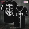 AVAILABLE B&W Libra Zodiac Baseball Jersey