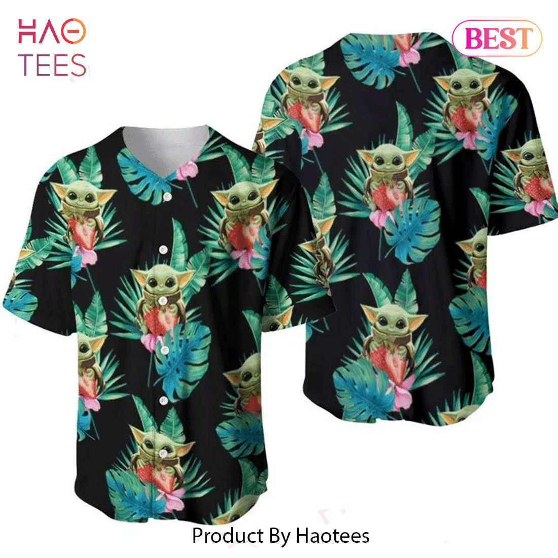 AVAILABLE Baby yoda Strawberries hawai 456 Gift for lover Baseball Jersey AVAILABLE Baby yoda Strawberries hawai 456 Gift for lover Baseball Jersey