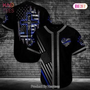 AVAILABLE Back The Blue Baseball Jersey