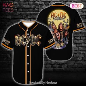 AVAILABLE Band AC DC Baseball Tee Jersey Shirt Unisex Men Women