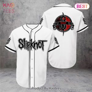 AVAILABLE Band Slipknot White Baseball Tee Jersey Shirt Unisex Men Women