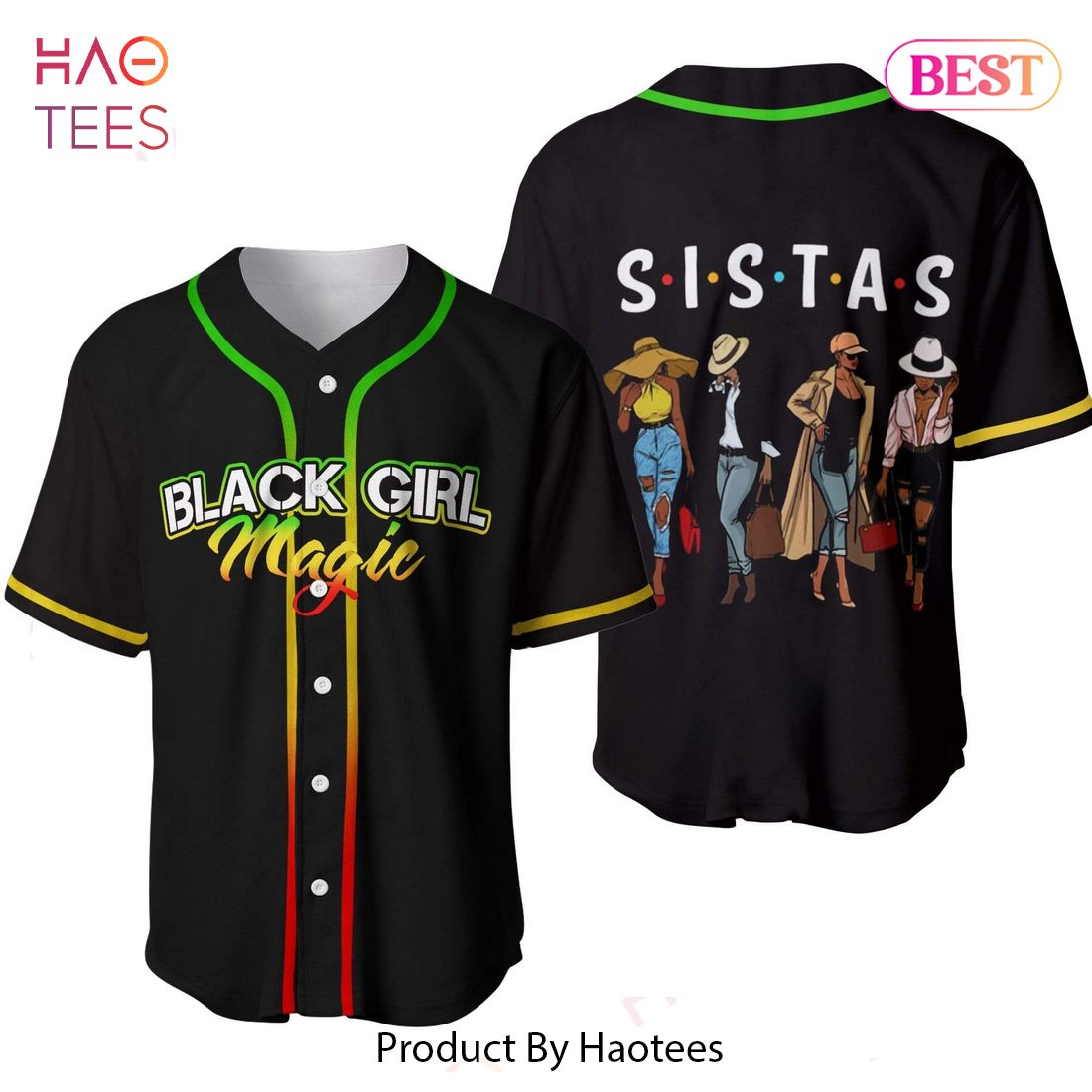 AVAILABLE Black Girl Magic Sistas Afro Women Baseball Jersey Kv AVAILABLE Black Girl Magic Sistas Afro Women Baseball Jersey Kv
