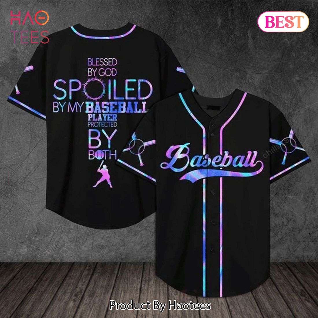 AVAILABLE Blessed By God neon baseball 222 Gift for lover Baseball Jersey AVAILABLE Blessed By God neon baseball 222 Gift for lover Baseball Jersey