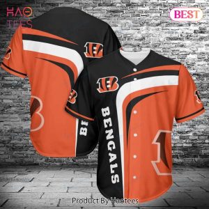 AVAILABLE Cincinnati Bengals Baseball Jersey 433