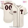 AVAILABLE Custom Cream Navy Gold Authentic Baseball Jersey AVAILABLE Custom Cream Navy Gold Authentic Baseball Jersey