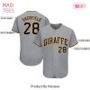 AVAILABLE Custom Gray Black Crimson Authentic Baseball Jersey AVAILABLE Custom Gray Black Crimson Authentic Baseball Jersey