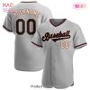 AVAILABLE Custom Gray Black Khaki Baseball Jersey AVAILABLE Custom Gray Black Khaki Baseball Jersey