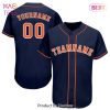 AVAILABLE Custom Navy Red Gray Authentic Baseball Jersey