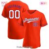 AVAILABLE Custom Pink White Authentic Baseball Jersey AVAILABLE Custom Pink White Authentic Baseball Jersey