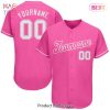 AVAILABLE Custom Orange White Purple Authentic Baseball Jersey