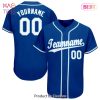 AVAILABLE Custom Royal White Light Blue Authentic Baseball Jersey AVAILABLE Custom Royal White Light Blue Authentic Baseball Jersey