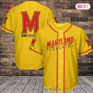 AVAILABLE Maryland Terrapins Baseball Jersey 265