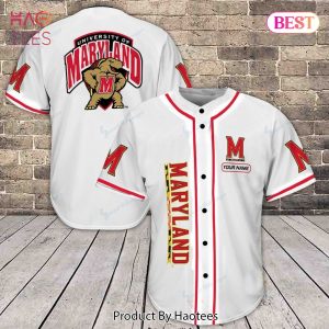 AVAILABLE Maryland Terrapins Baseball Jersey 381