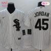 AVAILABLE Men’s Chicago White Sox 45 Michael Jordan Baseball Jersey 56