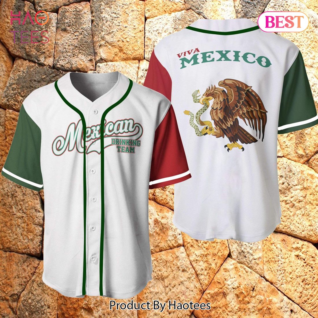 Mexican Drinking Team Baseball Jersey