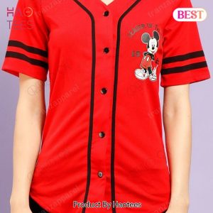 AVAILABLE Mickey Baseball Jersey Limited 04