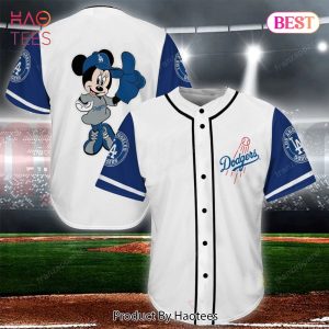 AVAILABLE Minnie-Los Angeles Dodgers Baseball Jersey 13